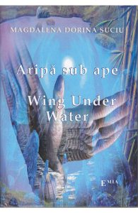 Aripa sub ape. Wing under water