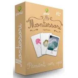 Carti de joc Montessori. Clasificare. Pamant, aer, apa