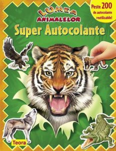 Lumea animalelor. Super autocolante