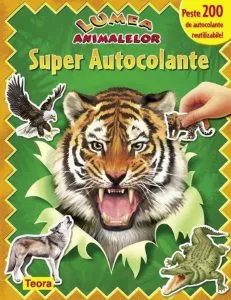 Lumea animalelor. Super autocolante