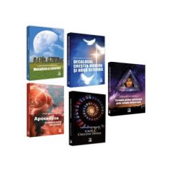 Pachet Spiritualitate: Terapie psiho-spirituala prin religie universala, Logica Creatiei Divine, Apocalipsa. Semnificatia moderna, Metafizica istoriei, Decalogul crestin modern si Noua Reforma