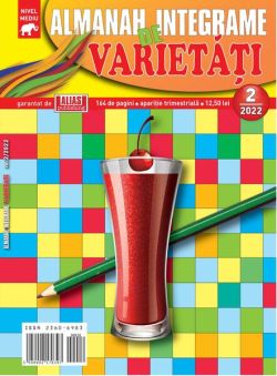 Almanah de integrame. Varietăți nr. 2/ 2022