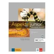 Aspekte junior C1, Übungsbuch mit Audios zum Download. Mittelstufe Deutsch de Ute Koithan