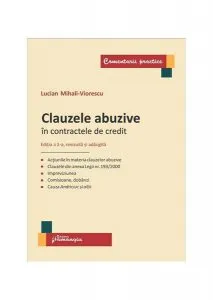 Clauzele abuzive în contractele de credit de Lucian Mihali-Viorescu