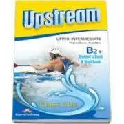Curs de limba engleza Upstream, Upper Intermediate B2  Class CD 8 CDs de Virginia Evans