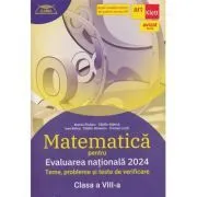 Evaluarea nationala 2024 Matematica. Clasa 8 Clubul matematicienilor de Marius Perianu