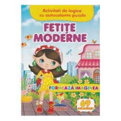 Formeaza imaginea. Fetite moderne   69 autocolante