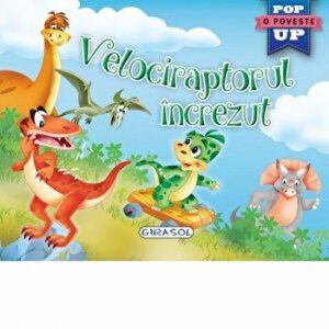 O poveste Pop-up. Velociraptorul increzut