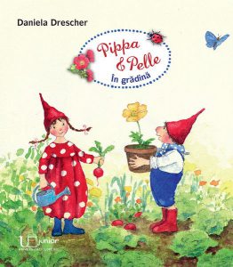 Pippa și Pelle în grădină