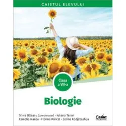 Biologie. Caietul elevului pentru clasa a 7-a de Silvia Olteanu