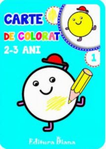 Carte de colorat 2-3 ani. Volumul 1