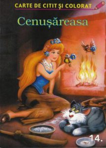 Cenusareasa. Carte de citit si colorat