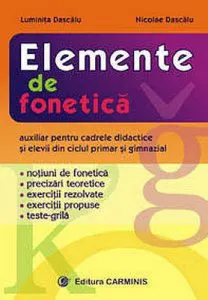 Elemente de fonetica de Luminita Dascalu