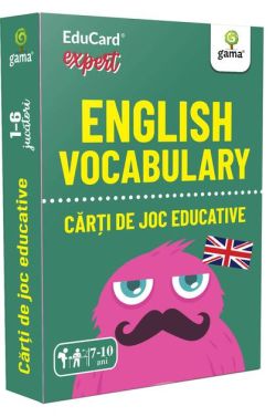 English Vocabulary. Cărți de joc educative (6  ani)