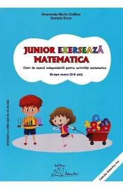Junior exerseaza matematica - Grupa mare 5-6 ani