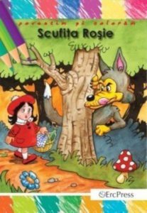Scufita Rosie - carte de colorat