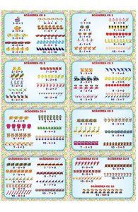 Set planse Scaderea cu 0-10 (8 planse)