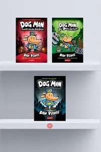 Pachet Dog Man (Vol. 1-3) de Dav Pilkey