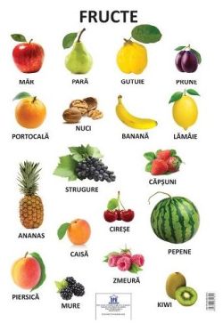 Plansa. Fructe
