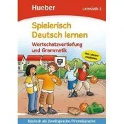 Spielerisch Deutsch lernen Wortschatzvertiefung und Grammatik Lernstufe 3 Buch de Agnes Holweck