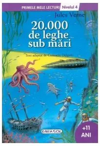 20000 de leghe sub mări. Primele mele lecturi (Nivelul 4) de Jules Verne