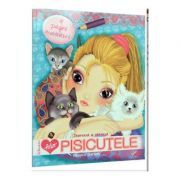 Ador Pisicutele. Deseneaza si coloreaza
