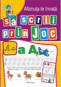 Albinuta te invata sa scrii prin joc