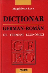 Dictionar german-roman de termeni economici