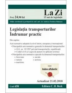 Legislația transporturilor - actualizat 21.02.2018 de Andreea Teodora Stanescu