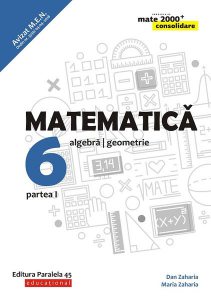 Matematică. Algebră, geometrie. Clasa a VI-a. Consolidare. Partea I