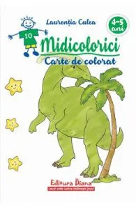 Midicolorici. Carte de colorat 4-5 ani de Laurentiu Culea