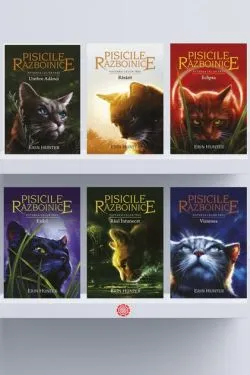 Pachet Pisicile războinice: Puterea celor trei de Erin Hunter