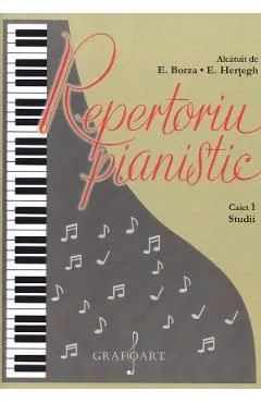 Repertoriu pianistic. Caietul 1: Studii de Autor Anonim