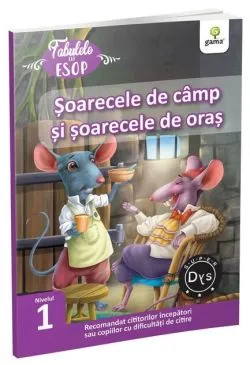 Șoarecele de câmp și șoarecele de oraș de Esop