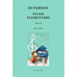 Studii Elementare. Opus 176, pentru pian, editia a 2-a de J. B. Duvernoy