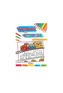 Trenuri de colorat (3-5 ani)