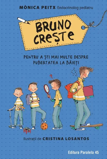 Bruno crește – pentru a ști mai multe despre pubertatea la băieți