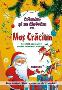 Coloram si ne distram cu Mos Craciun