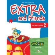 Curs limba Engleza Extra and Friends 2 Caietul elevului