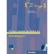 Fit furs Goethe-Zertifikat A1 Lehrbuch mit integrierter Audio-CD Start Deutsch 1 de Johannes Gerbes