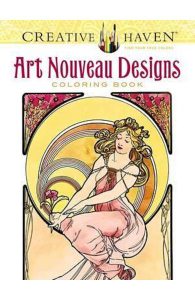 Art Nouveau Designs. Coloring Book