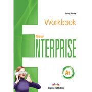 Curs limba Engleza New Enterprise A1 Caietul elevului cu Digibook App.