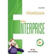 Curs limba Engleza New Enterprise A1 Caietul elevului cu Digibook App. de Jenny Dooley