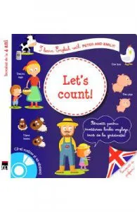 Let's count! + CD de I learn English with Peter and Emily