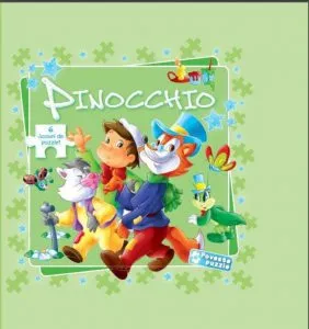 Pinocchio. 6 jocuri de puzzle si poveste puzzle