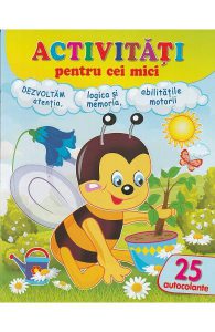 Activitati pentru cei mici: Albinuta. 25 autocolante