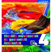 Arte vizuale si abilitati practice. Manual in limba maghiara. Clasa a 4-a