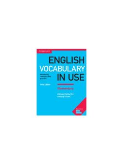 English Vocabulary in Use Elementary Book with Answers