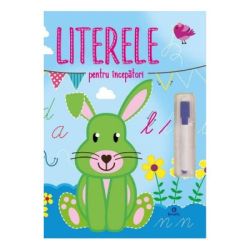 Literele pentru incepatori   marker lavabil