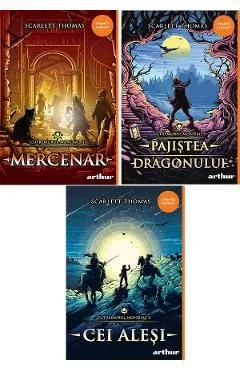 Pachet 3 volume: Pajistea DragonuluiCei alesiMercenar. Seria Cutremurul mondial de Scarlett Thomas